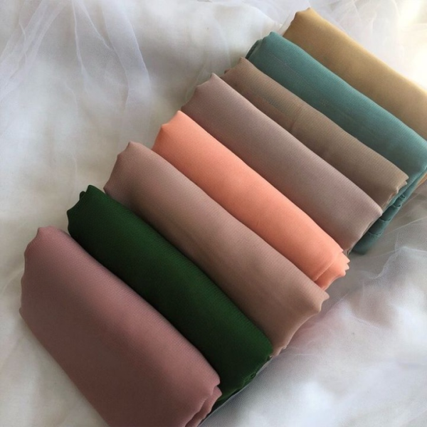 Chiffon hijab set